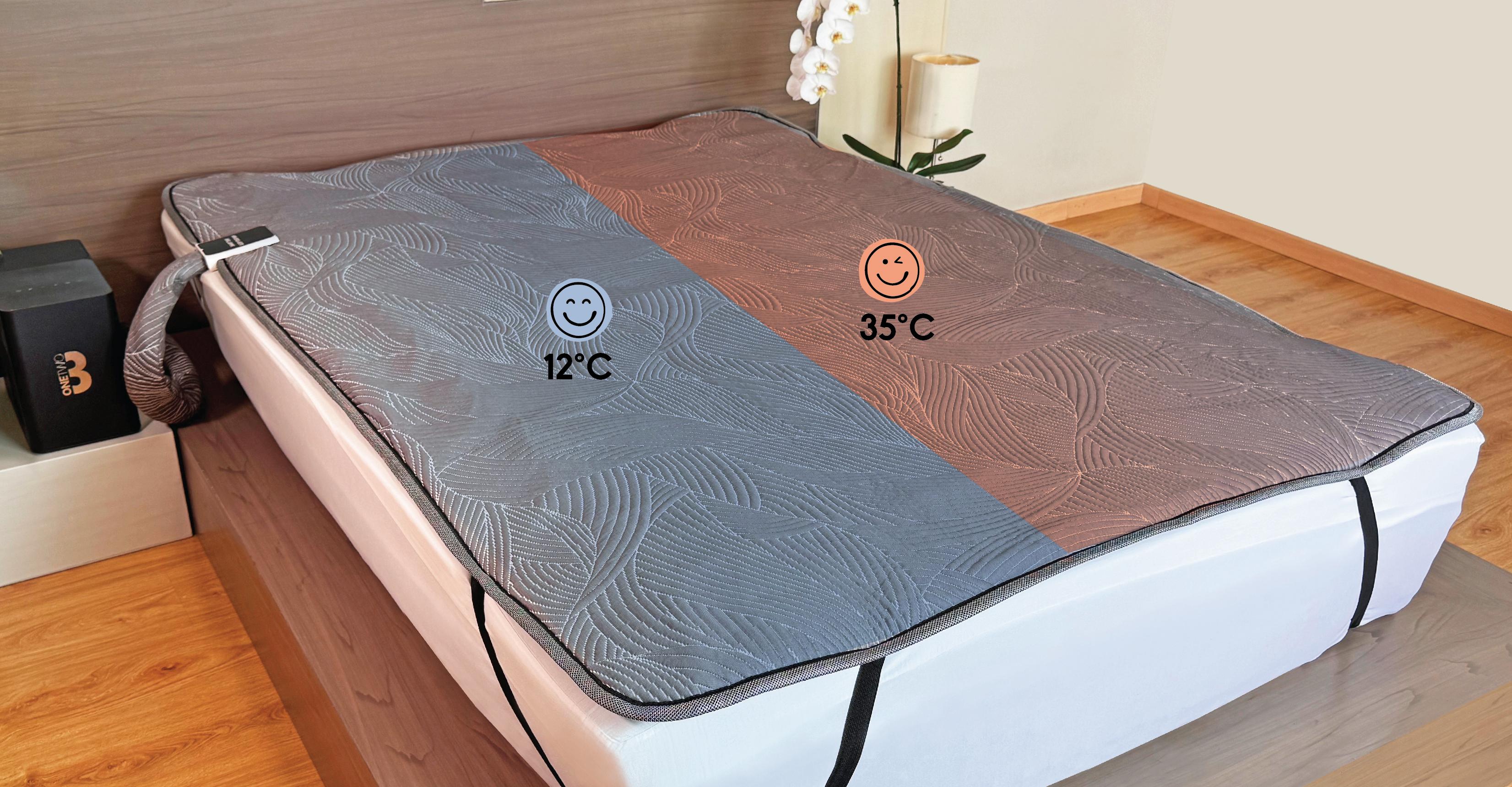 Cover Duerme.cool Queen — zonas de temperatura dual