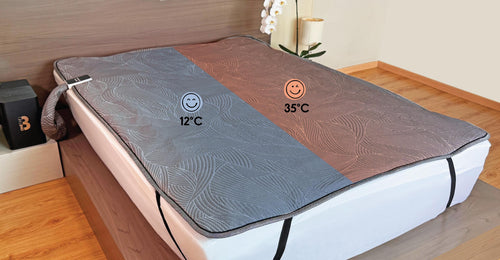 Cover Duerme.cool Queen — zonas de temperatura dual